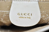 Authentic GUCCI Vintage Shoulder Hand Bag Purse Leather White Junk 2362K