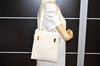 Authentic GUCCI Vintage Shoulder Hand Bag Purse Leather White Junk 2362K