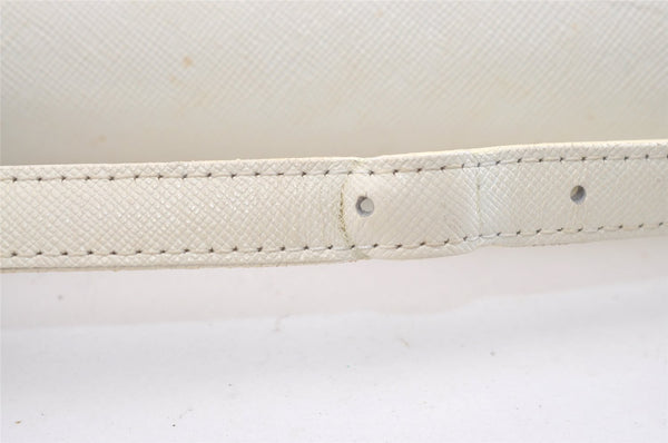 Authentic BURBERRY Nova Check Shoulder Cross Body Bag Canvas Leather Beige 2365K