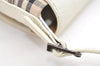 Authentic BURBERRY Nova Check Shoulder Cross Body Bag Canvas Leather Beige 2365K