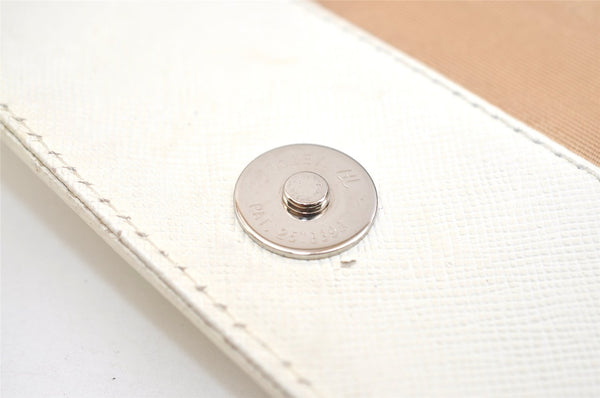 Authentic BURBERRY Nova Check Shoulder Cross Body Bag Canvas Leather Beige 2365K