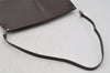Auth Louis Vuitton Epi Pochette Demi Lune Shoulder Bag M5262D Brown Junk 2366J