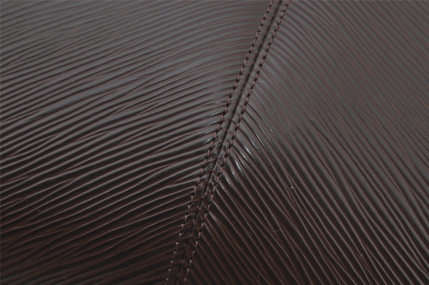 Auth Louis Vuitton Epi Pochette Demi Lune Shoulder Bag M5262D Brown Junk 2366J