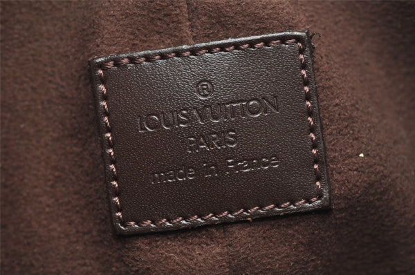 Auth Louis Vuitton Epi Pochette Demi Lune Shoulder Bag M5262D Brown Junk 2366J