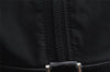 Authentic PRADA Vintage Nylon Tessuto Leather 2Way Travel Boston Bag Black 2366K