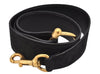 Authentic GUCCI Vintage Belt Leather Suede Size 85cm 33.5inches Black 2367K