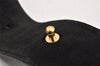 Authentic GUCCI Vintage Belt Leather Suede Size 85cm 33.5inches Black 2367K