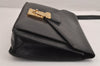 Auth Louis Vuitton Epi Pochette Sellier Dragonne Clutch Bag M52612 Black 2368J