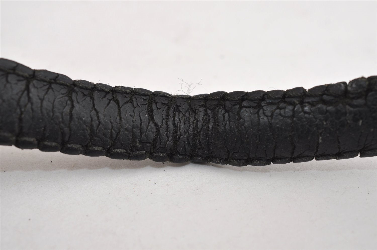 Auth Louis Vuitton Epi Pochette Sellier Dragonne Clutch Bag M52612 Black 2368J