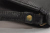 Auth Louis Vuitton Epi Pochette Sellier Dragonne Clutch Bag M52612 Black 2368J