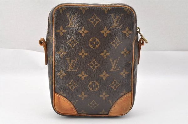 Authentic Louis Vuitton Monogram Danube Shoulder Cross Bag M45266 Junk 2369J