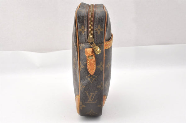 Authentic Louis Vuitton Monogram Danube Shoulder Cross Bag M45266 Junk 2369J