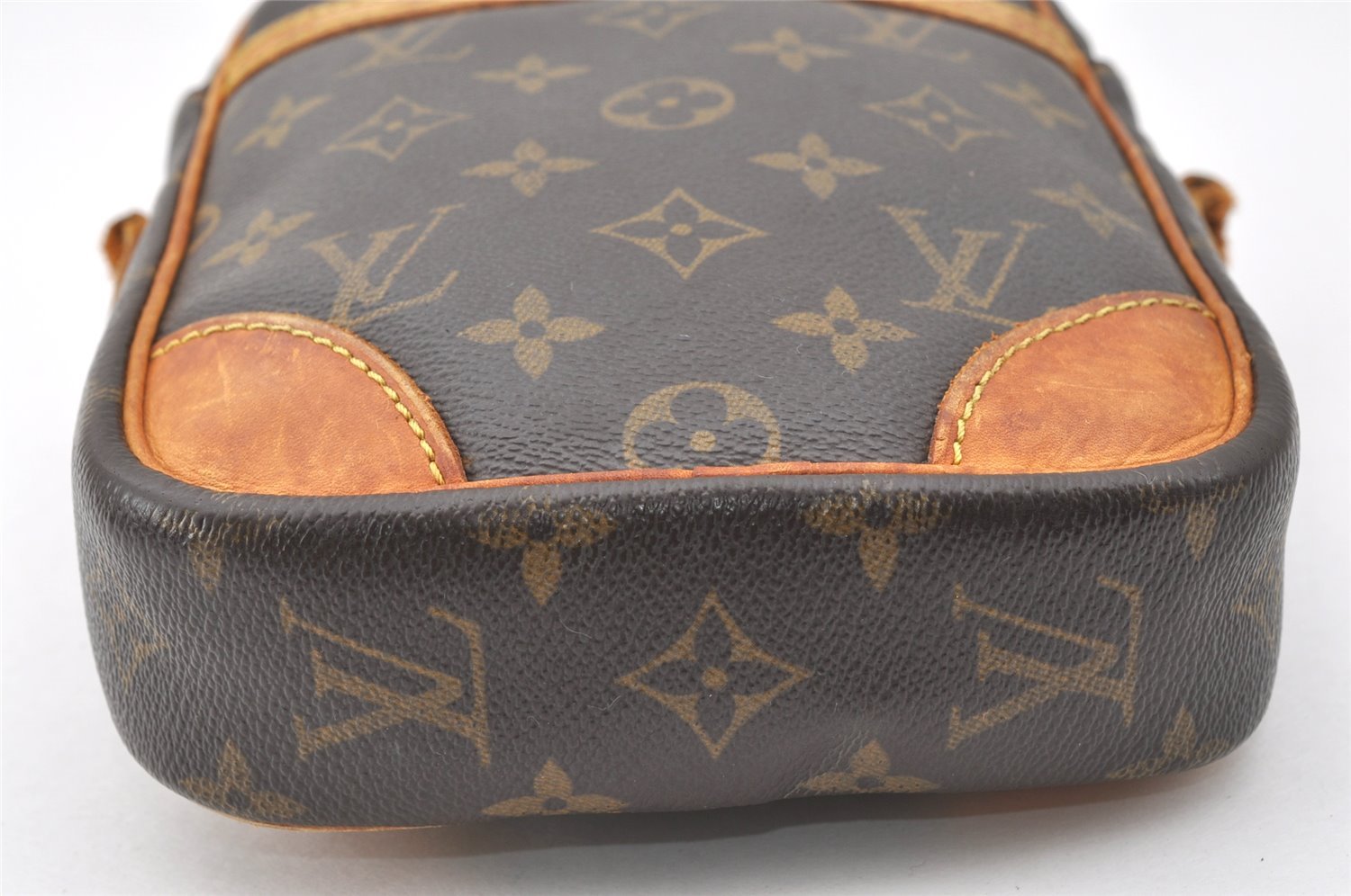 Authentic Louis Vuitton Monogram Danube Shoulder Cross Bag M45266 Junk 2369J