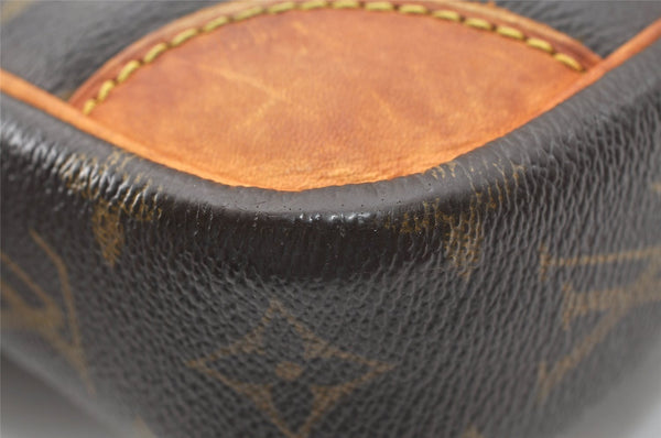 Authentic Louis Vuitton Monogram Danube Shoulder Cross Bag M45266 Junk 2369J