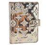 Auth Louis Vuitton Monogram Miroir Agenda PM Notebook Cover R20963 Silver 2369K