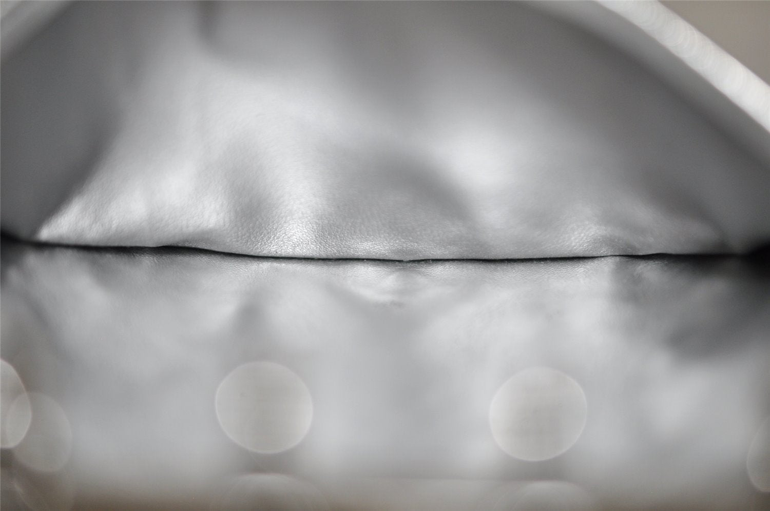 Auth Louis Vuitton Monogram Miroir Agenda PM Notebook Cover R20963 Silver 2369K