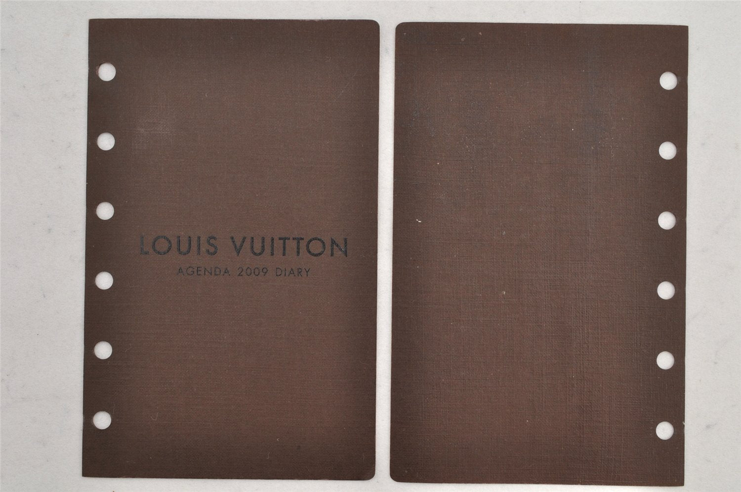 Auth Louis Vuitton Monogram Miroir Agenda PM Notebook Cover R20963 Silver 2369K