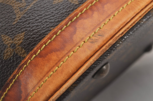 Authentic Louis Vuitton Monogram Bucket PM Shoulder Tote Bag M42238 LV 2370J