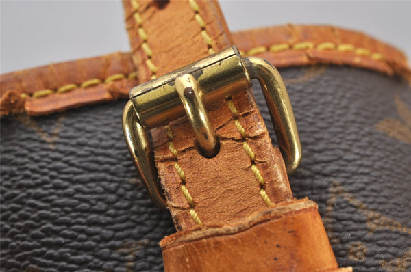 Authentic Louis Vuitton Monogram Bucket PM Shoulder Tote Bag M42238 LV 2370J