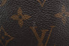 Authentic Louis Vuitton Monogram Bucket PM Shoulder Tote Bag M42238 LV 2370J