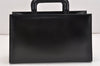 Authentic GUCCI 2 in 1 Tote Hand Bag Vinyl Leather Clear Black Junk 2370K