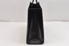 Authentic GUCCI 2 in 1 Tote Hand Bag Vinyl Leather Clear Black Junk 2370K