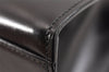 Authentic GUCCI 2 in 1 Tote Hand Bag Vinyl Leather Clear Black Junk 2370K
