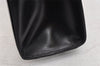 Authentic GUCCI 2 in 1 Tote Hand Bag Vinyl Leather Clear Black Junk 2370K