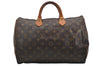 Authentic Louis Vuitton Monogram Speedy 35 Hand Boston Bag M41524 Junk 2371J