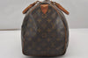 Authentic Louis Vuitton Monogram Speedy 35 Hand Boston Bag M41524 Junk 2371J