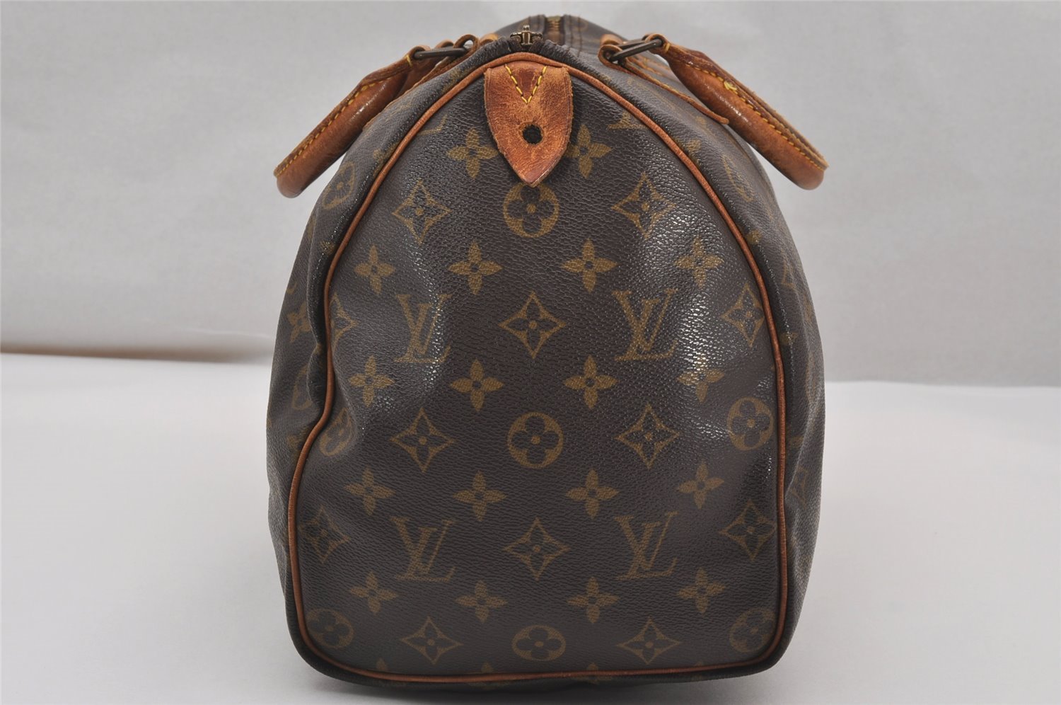 Authentic Louis Vuitton Monogram Speedy 35 Hand Boston Bag M41524 Junk 2371J