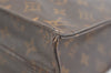 Authentic Louis Vuitton Monogram Sac Plat Hand Tote Bag M51140 LV 2371K