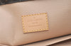 Authentic Louis Vuitton Monogram Sac Plat Hand Tote Bag M51140 LV 2371K