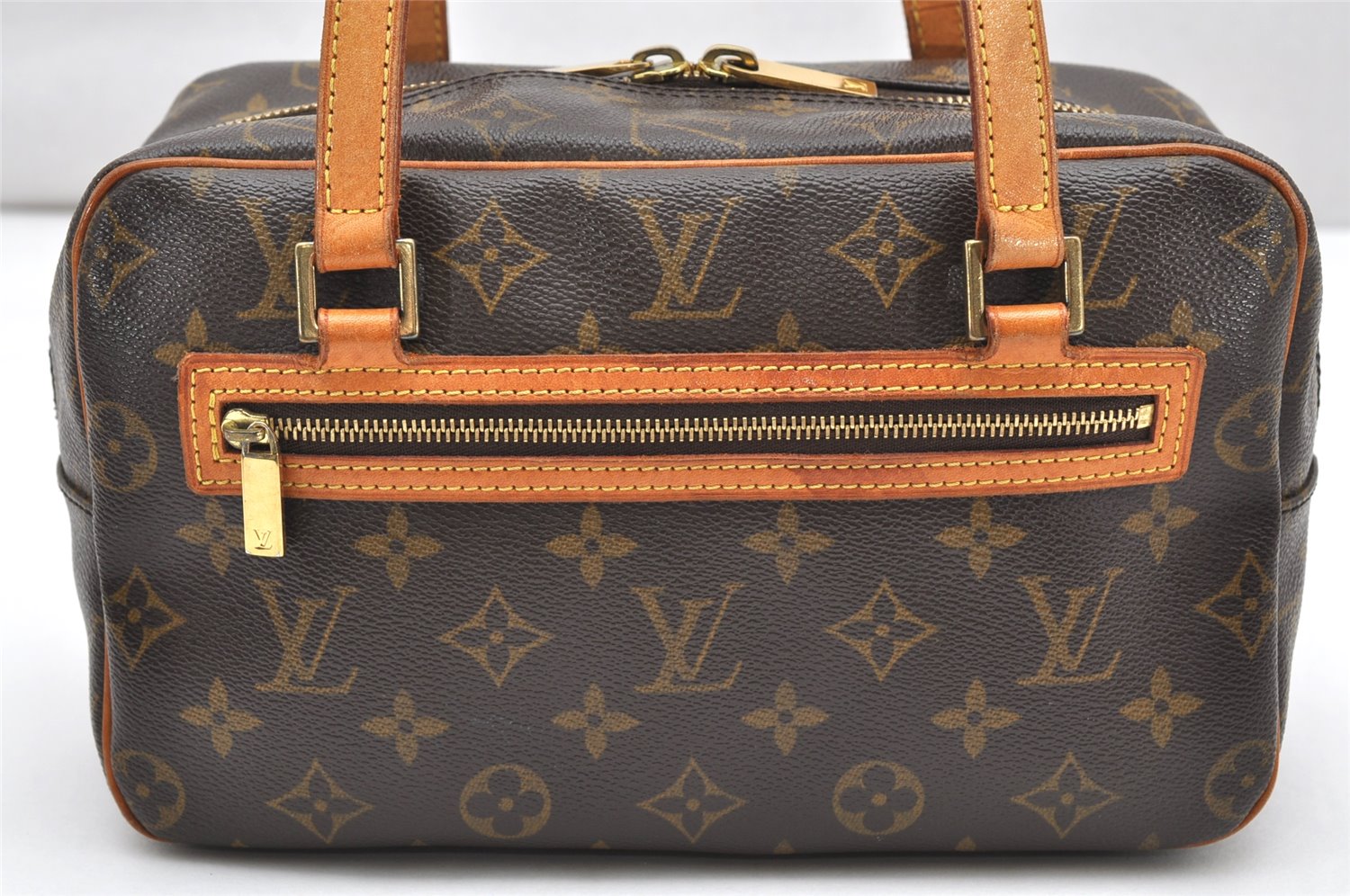 Authentic Louis Vuitton Monogram Cite MM Shoulder Bag M51182 LV 2372K