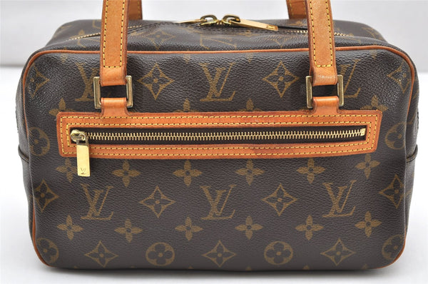 Authentic Louis Vuitton Monogram Cite MM Shoulder Bag M51182 LV 2372K