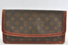 Auth Louis Vuitton Monogram Pochette Dame GM Clutch Bag Old Model Junk 2373J