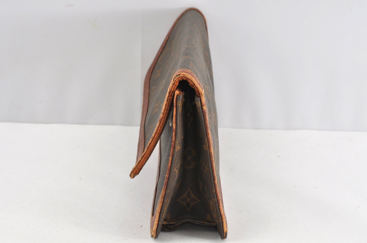 Auth Louis Vuitton Monogram Pochette Dame GM Clutch Bag Old Model Junk 2373J