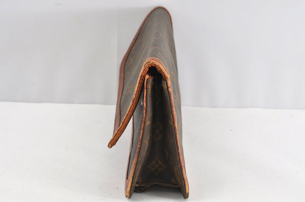 Auth Louis Vuitton Monogram Pochette Dame GM Clutch Bag Old Model Junk 2373J