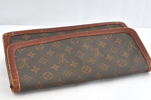 Auth Louis Vuitton Monogram Pochette Dame GM Clutch Bag Old Model Junk 2373J