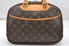 Authentic Louis Vuitton Monogram Trouville Hand Bag Purse M42228 LV 2373K