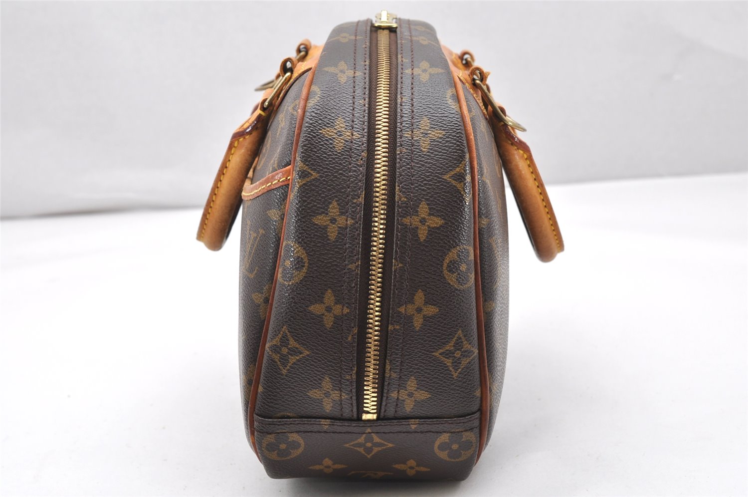 Authentic Louis Vuitton Monogram Trouville Hand Bag Purse M42228 LV 2373K