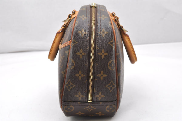 Authentic Louis Vuitton Monogram Trouville Hand Bag Purse M42228 LV 2373K