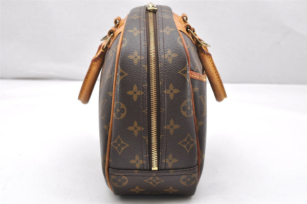 Authentic Louis Vuitton Monogram Trouville Hand Bag Purse M42228 LV 2373K