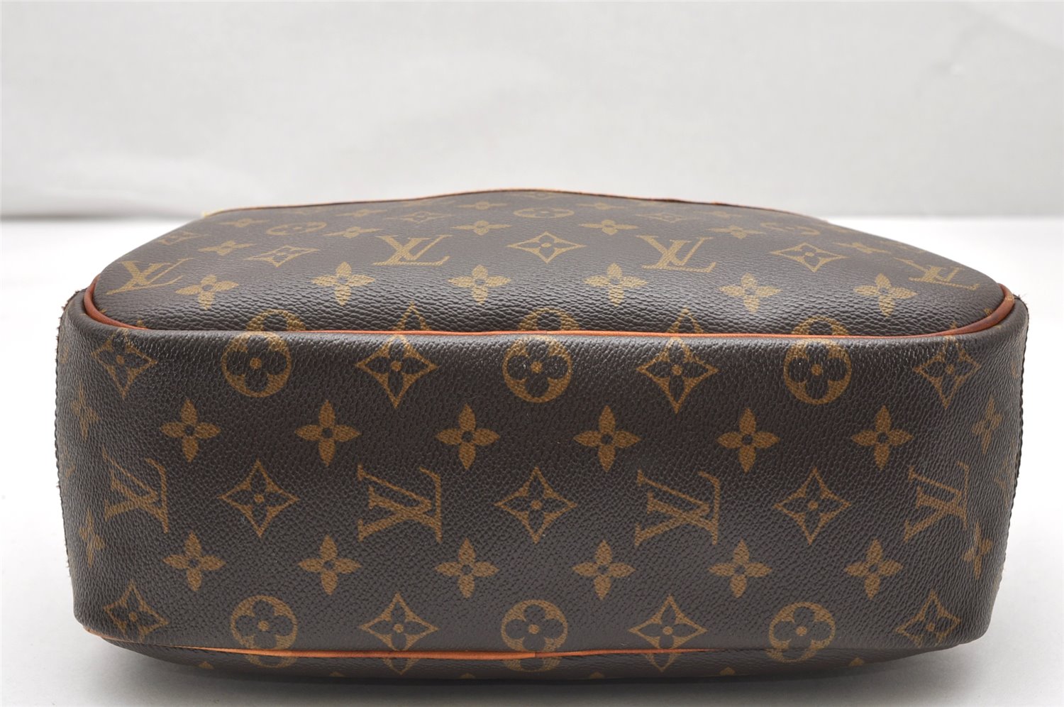 Authentic Louis Vuitton Monogram Trouville Hand Bag Purse M42228 LV 2373K