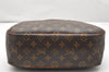 Authentic Louis Vuitton Monogram Trouville Hand Bag Purse M42228 LV 2373K