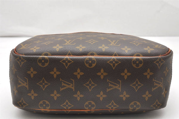 Authentic Louis Vuitton Monogram Trouville Hand Bag Purse M42228 LV 2373K