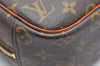Authentic Louis Vuitton Monogram Trouville Hand Bag Purse M42228 LV 2373K