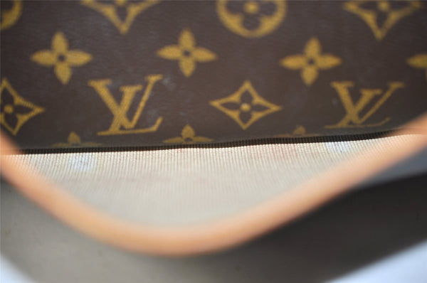 Authentic Louis Vuitton Monogram Trouville Hand Bag Purse M42228 LV 2373K