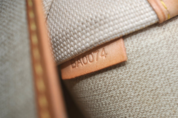 Authentic Louis Vuitton Monogram Trouville Hand Bag Purse M42228 LV 2373K