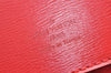 Authentic Louis Vuitton Epi Cluny Shoulder Bag Purse Red M52257 LV 2374I